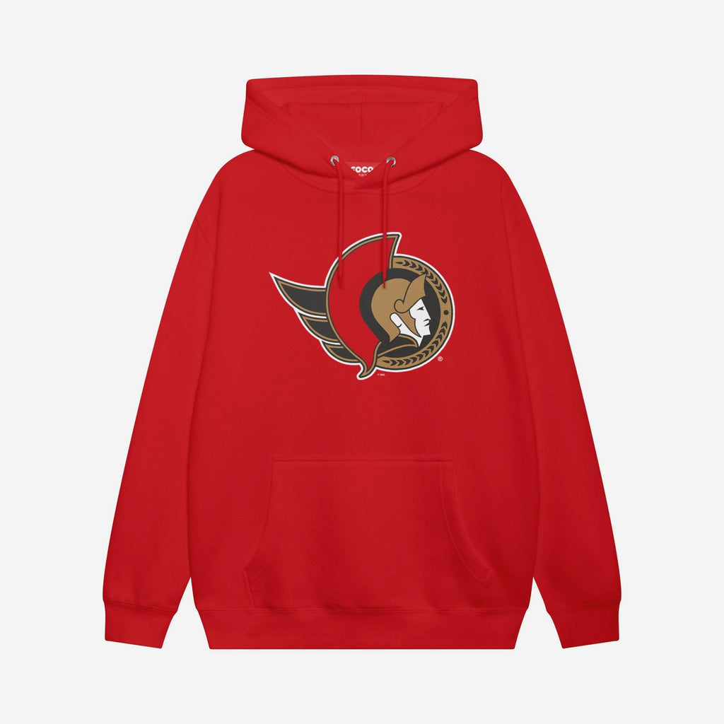 Ottawa Senators Primary Logo Hoodie FOCO Red S - FOCO.com