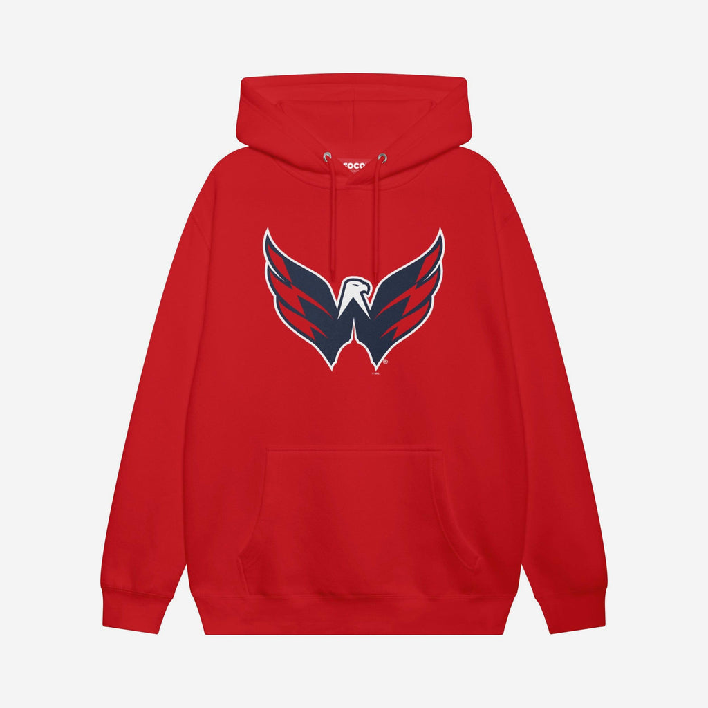 Washington Capitals Primary Logo Hoodie FOCO Red S - FOCO.com