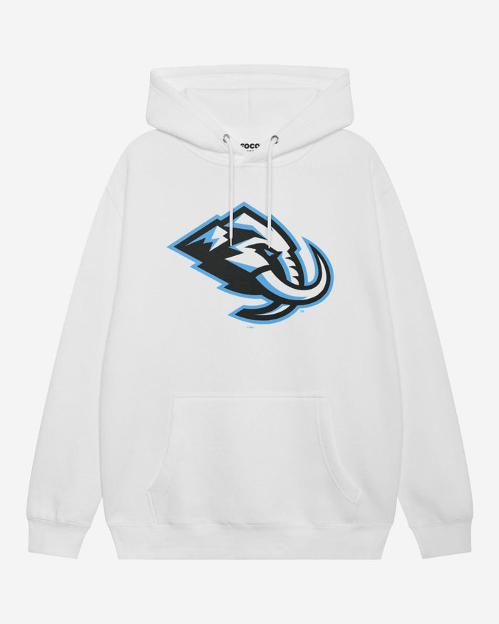 Utah Mammoth Primary Logo Hoodie FOCO White S - FOCO.com