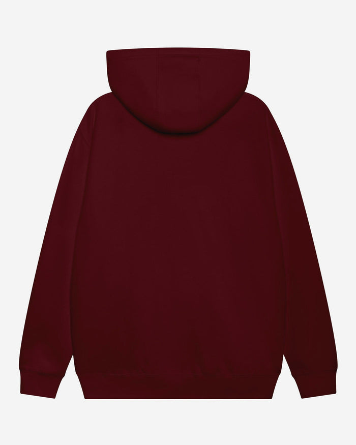 Colorado Avalanche Primary Logo Hoodie FOCO Burgundy S - FOCO.com