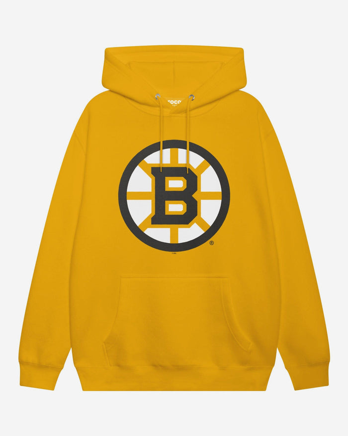 Boston Bruins Primary Logo Hoodie FOCO Lemon S - FOCO.com