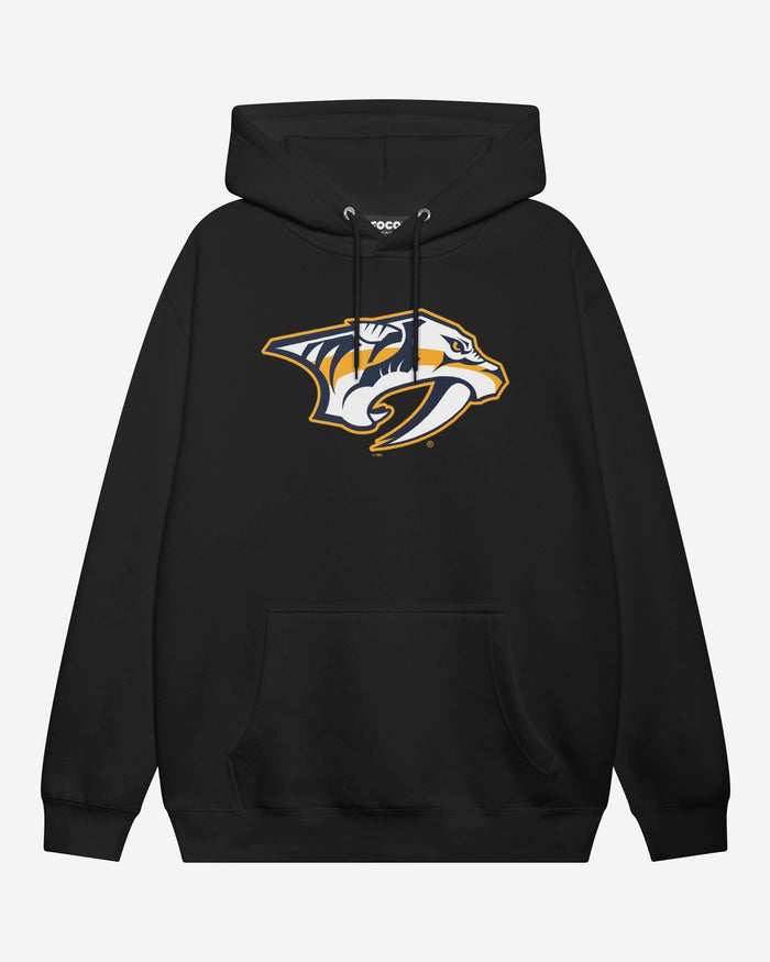 Nashville Predators Primary Logo Hoodie FOCO Black S - FOCO.com
