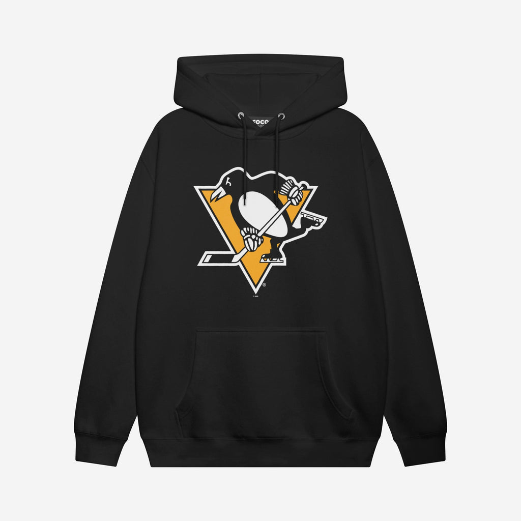 Pittsburgh Penguins Primary Logo Hoodie FOCO Black S - FOCO.com