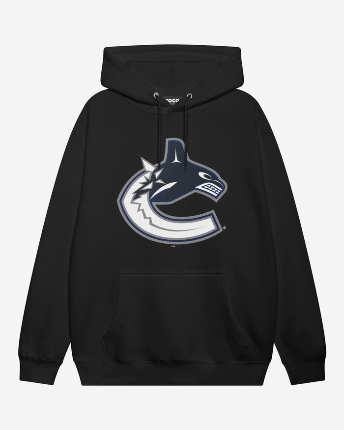 Vancouver Canucks Primary Logo Hoodie FOCO Black S - FOCO.com