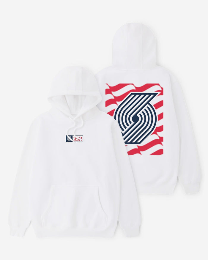 Portland Trail Blazers American Heritage Hoodie FOCO S - FOCO.com