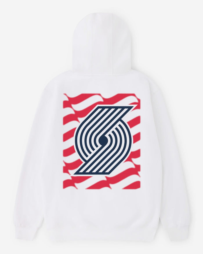 Portland Trail Blazers American Heritage Hoodie FOCO S - FOCO.com