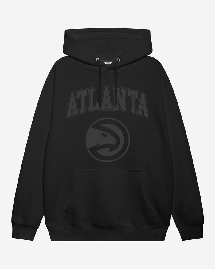 Atlanta Hawks Blackout Hoodie FOCO S - FOCO.com