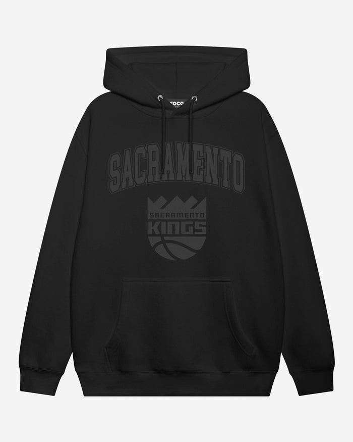 Sacramento Kings Blackout Hoodie FOCO S - FOCO.com