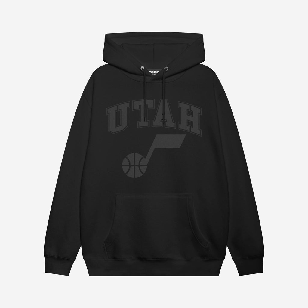 Utah Jazz Blackout Hoodie FOCO S - FOCO.com