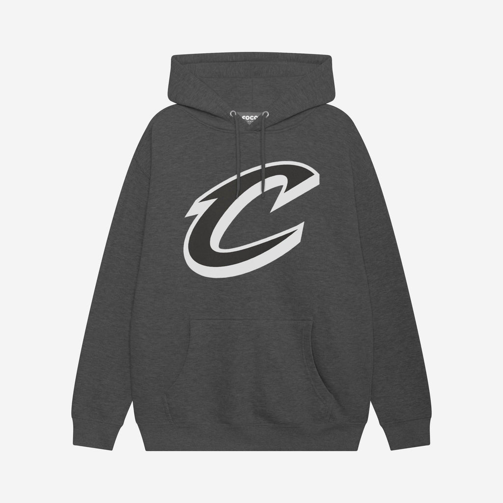 Cleveland Cavaliers Black & White Primary Logo Hoodie FOCO S - FOCO.com