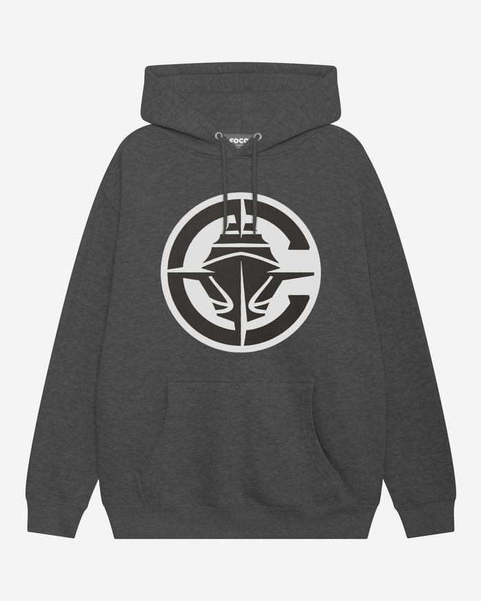 Los Angeles Clippers Black & White Primary Logo Hoodie FOCO S - FOCO.com