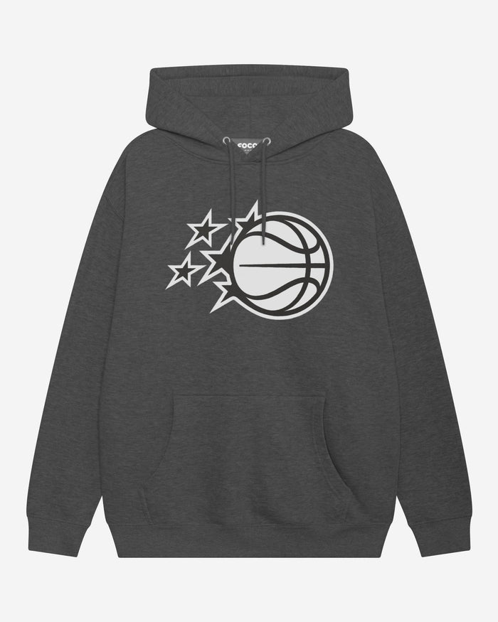 Orlando Magic Black & White Primary Logo Hoodie FOCO S - FOCO.com