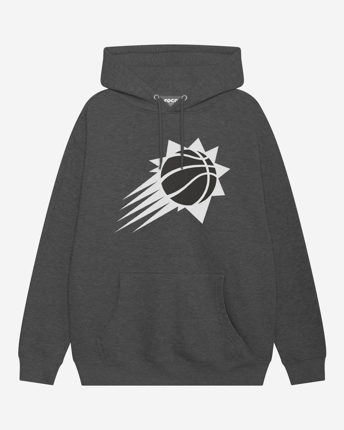 Phoenix Suns Black & White Primary Logo Hoodie FOCO S - FOCO.com