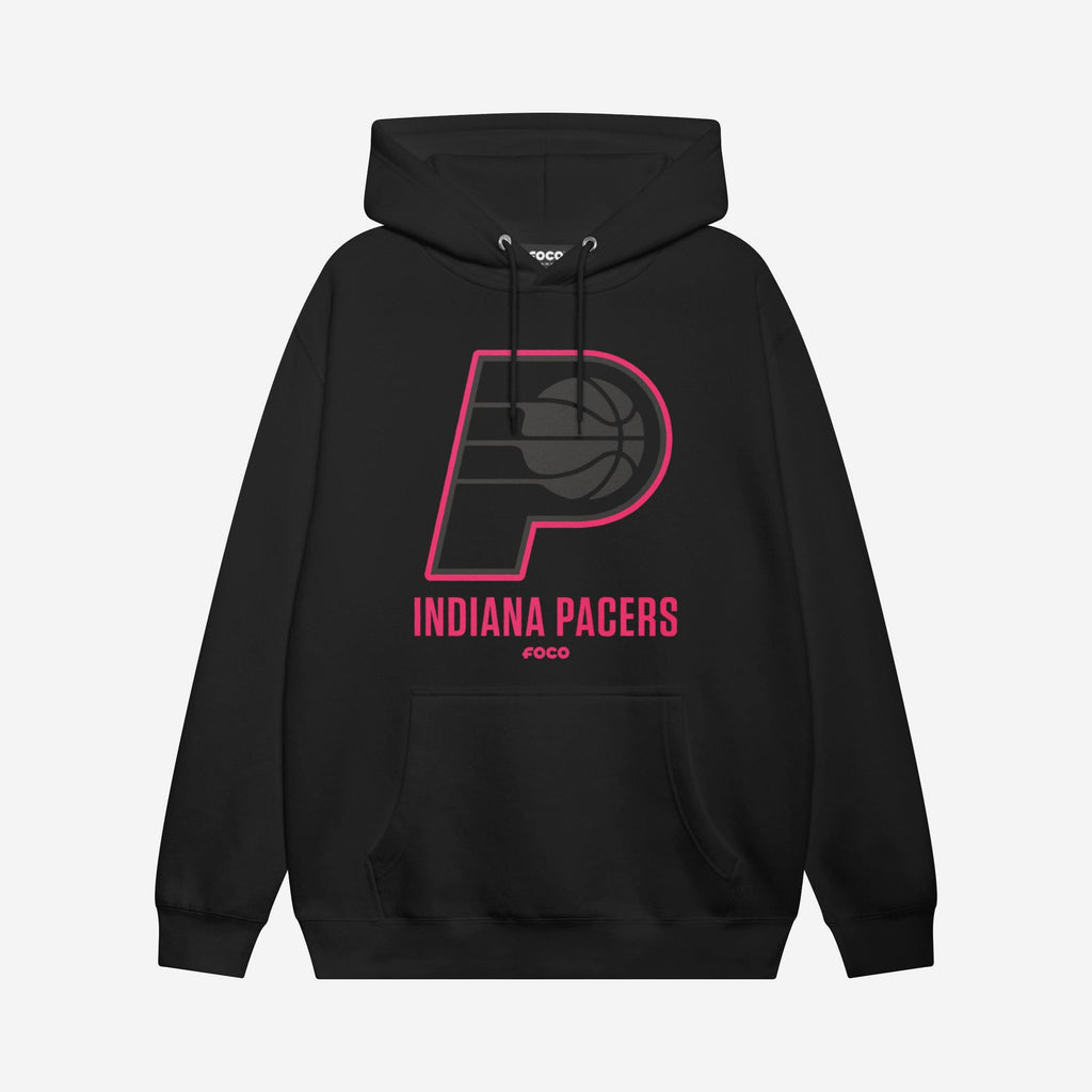Indiana Pacers Highlight Reel Hoodie FOCO Black/Neon Pink S - FOCO.com