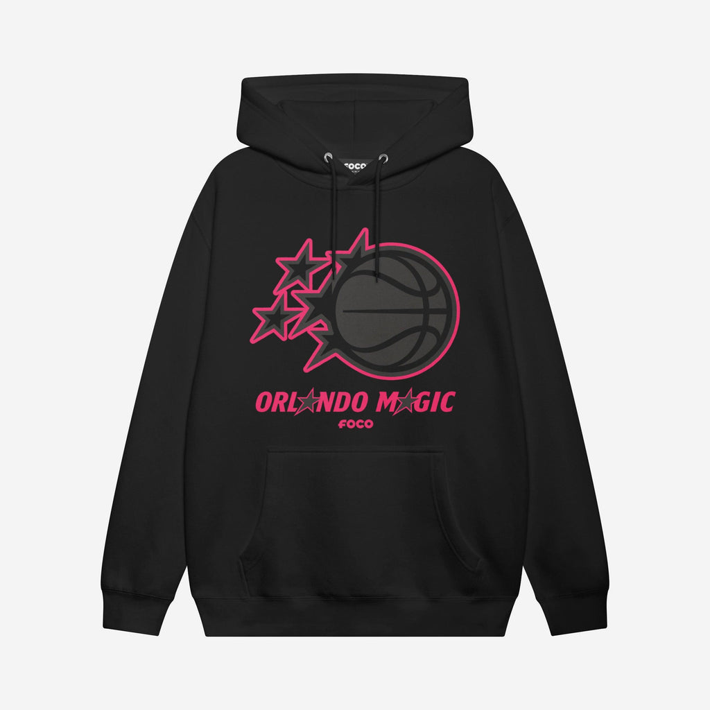 Orlando Magic Highlight Reel Hoodie FOCO Black/Neon Pink S - FOCO.com