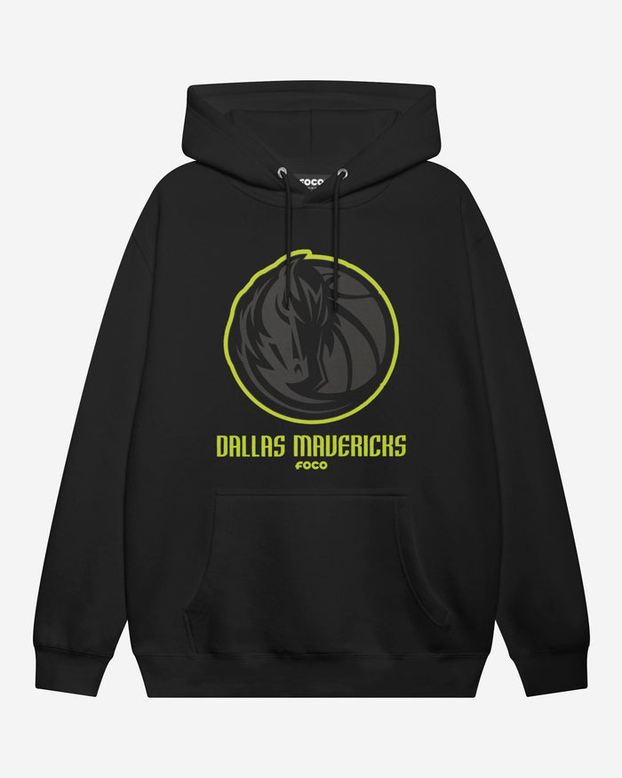 Dallas Mavericks Highlight Reel Hoodie FOCO Black/Volt S - FOCO.com