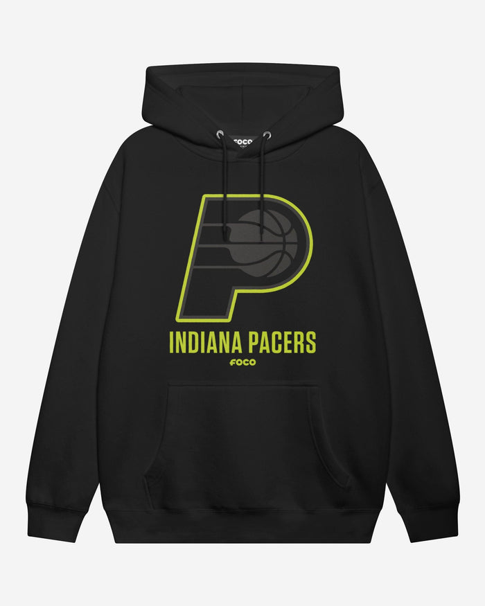 Indiana Pacers Highlight Reel Hoodie FOCO Black/Volt S - FOCO.com