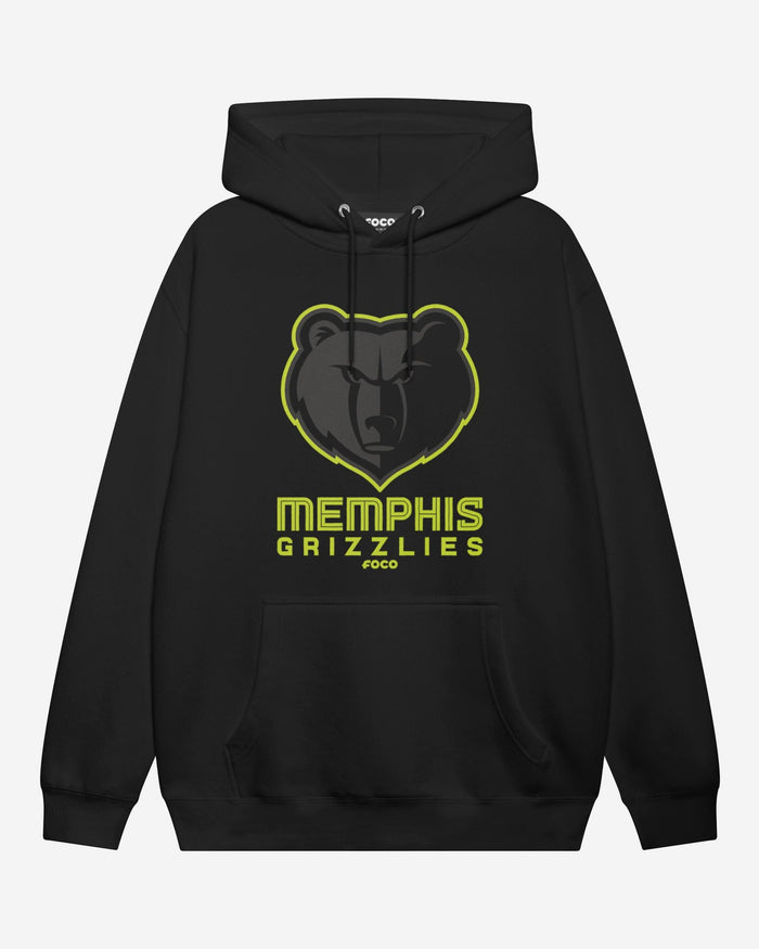 Memphis Grizzlies Highlight Reel Hoodie FOCO Black/Volt S - FOCO.com