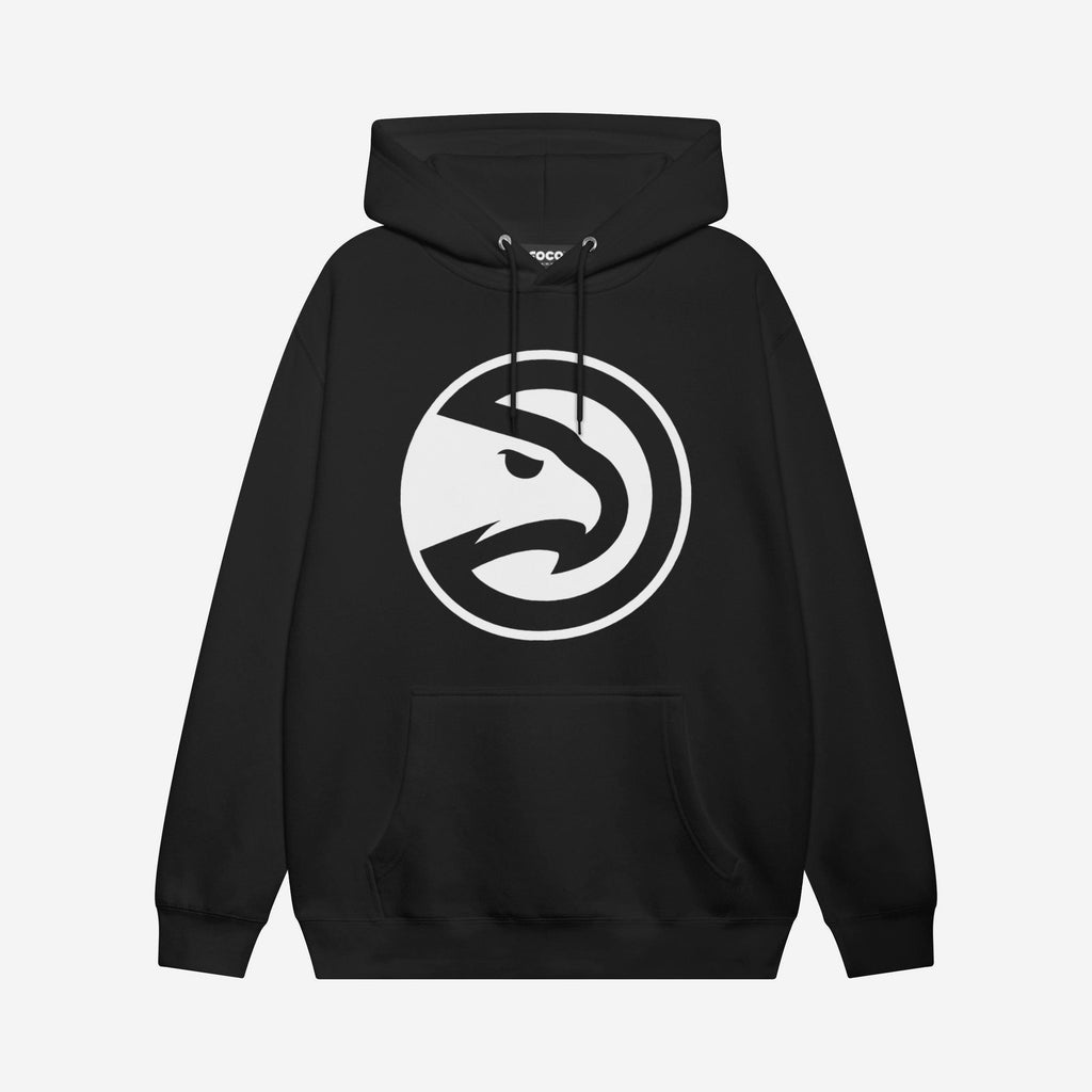 Atlanta Hawks White Logo Hoodie FOCO S - FOCO.com