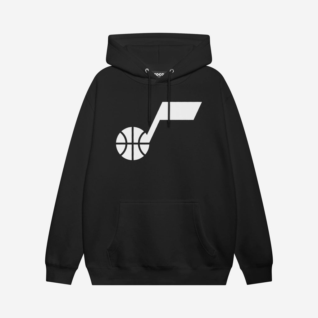 Utah Jazz White Logo Hoodie FOCO S - FOCO.com