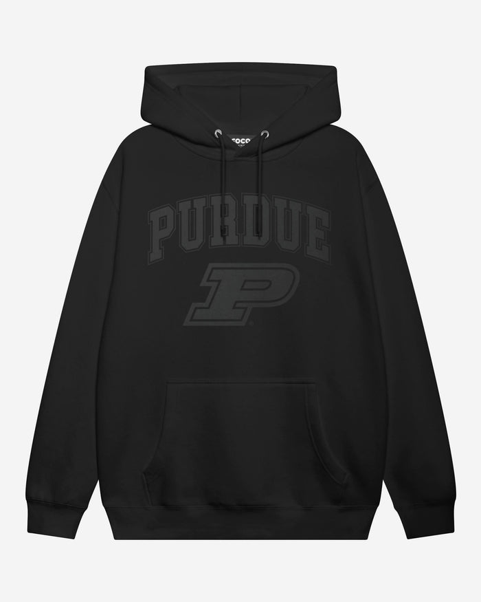 Purdue Boilermakers Blackout Hoodie FOCO S - FOCO.com