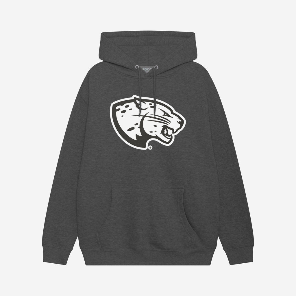 Augusta Jaguars Black & White Primary Logo Hoodie FOCO S - FOCO.com