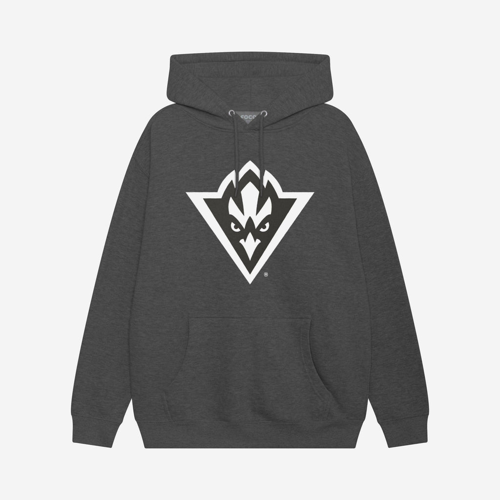 UNC Wilmington Seahawks Black & White Primary Logo Hoodie FOCO S - FOCO.com