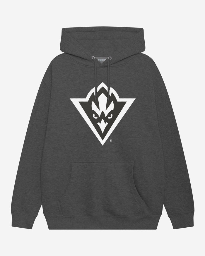 UNC Wilmington Seahawks Black & White Primary Logo Hoodie FOCO S - FOCO.com