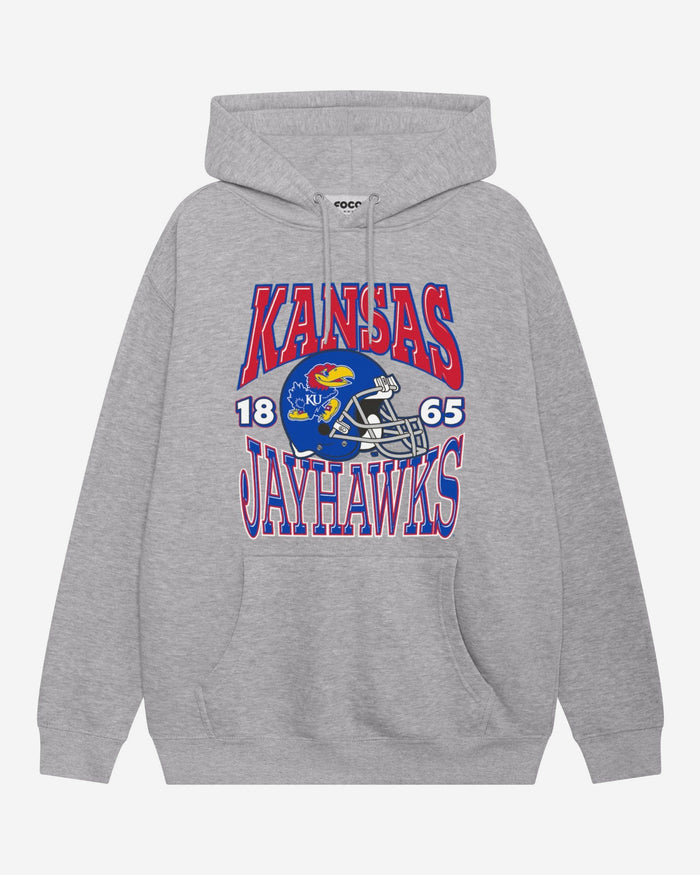 Kansas Jayhawks Classic Team Helmet Hoodie FOCO S - FOCO.com