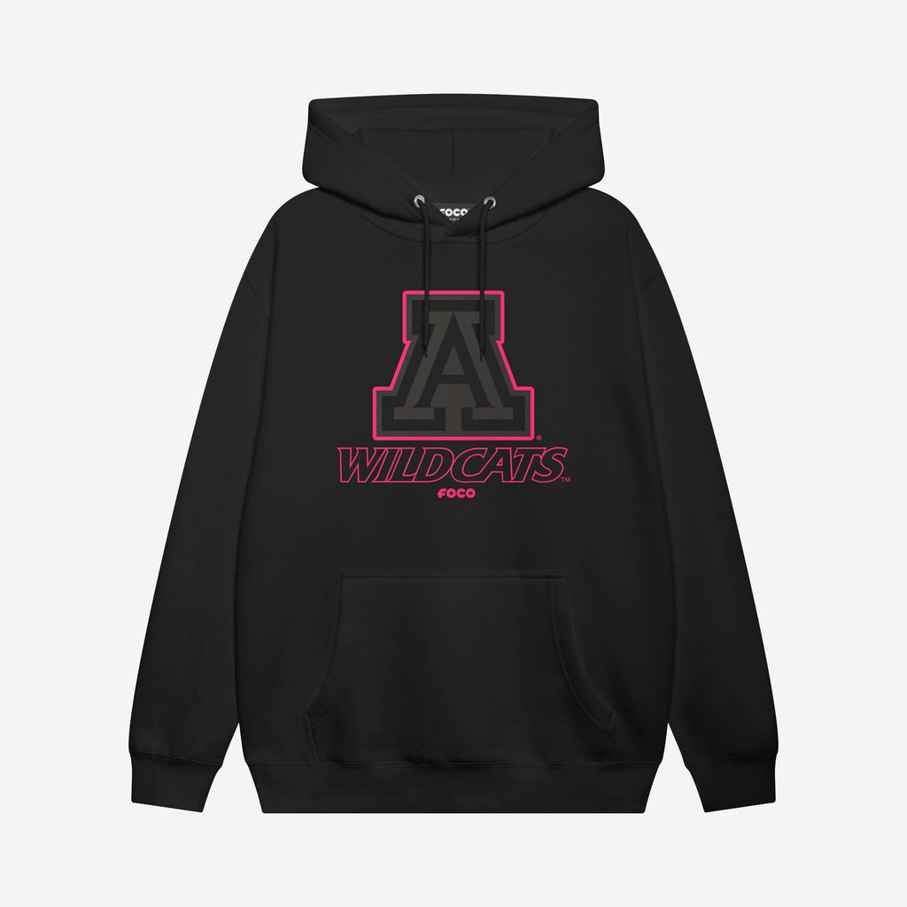 Arizona Wildcats Highlight Reel Hoodie FOCO Black/Neon Pink S - FOCO.com