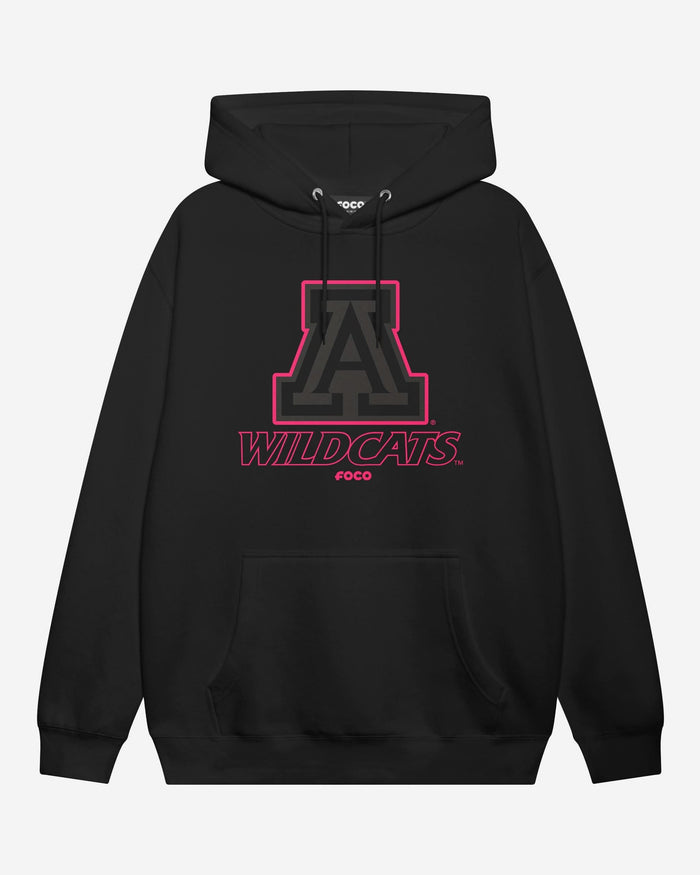 Arizona Wildcats Highlight Reel Hoodie FOCO Black/Neon Pink S - FOCO.com