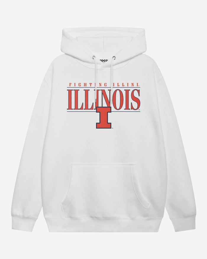 Illinois Fighting Illini Signature Bar Hoodie FOCO S - FOCO.com