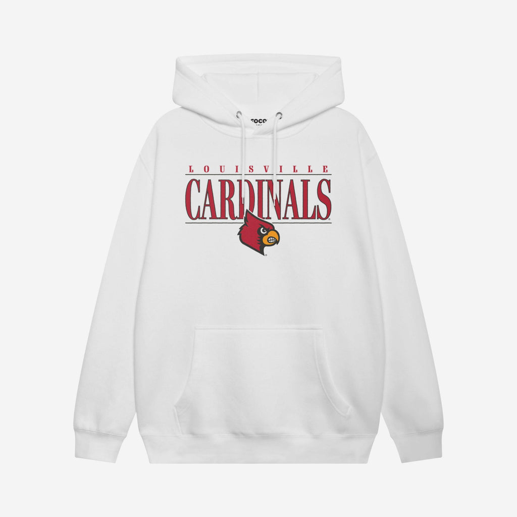 Louisville Cardinals Signature Bar Hoodie FOCO S - FOCO.com