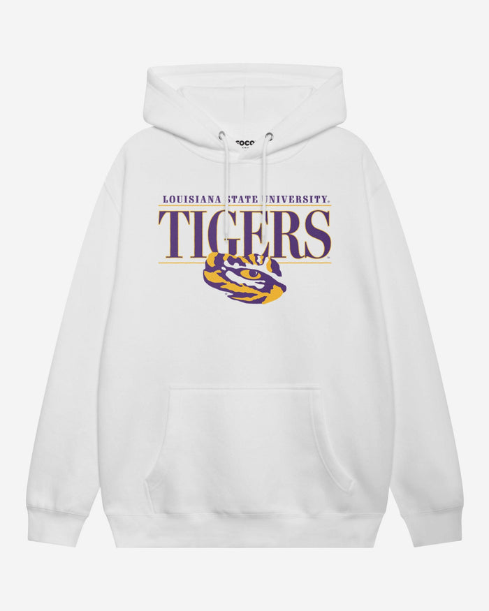 LSU Tigers Signature Bar Hoodie FOCO S - FOCO.com