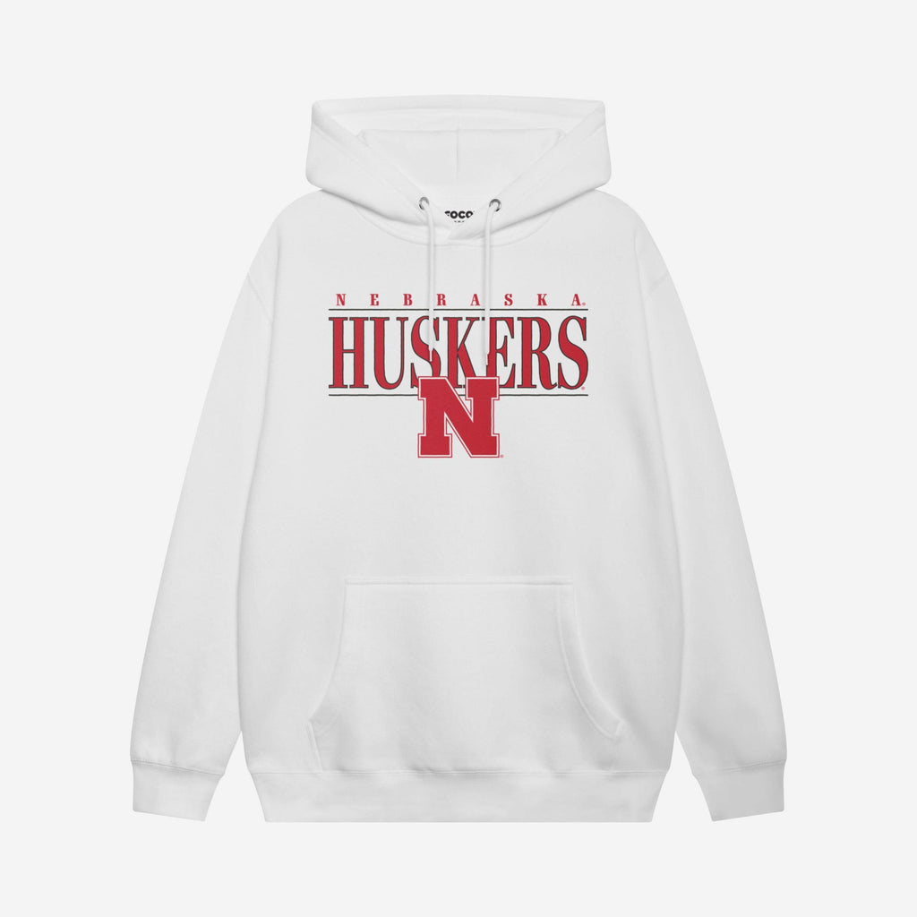 Nebraska Cornhuskers Signature Bar Hoodie FOCO S - FOCO.com