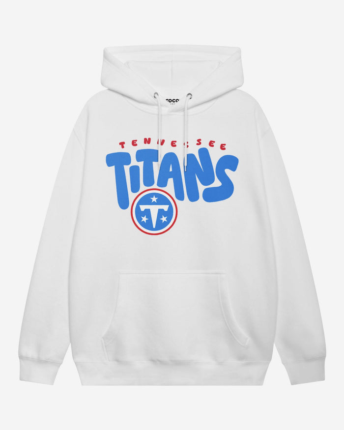 Tennessee Titans Bubble Hoodie FOCO White S - FOCO.com