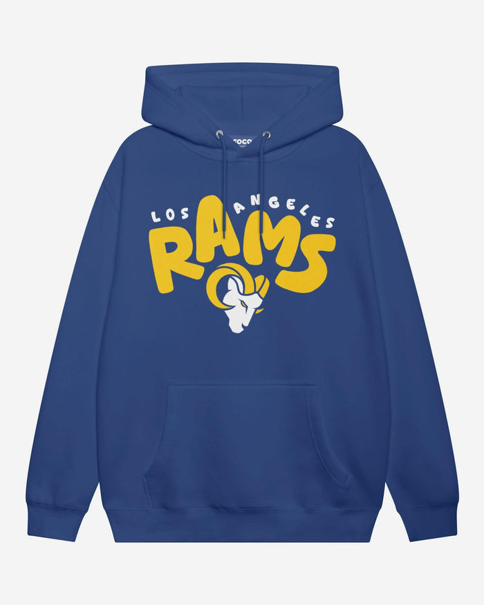 Los Angeles Rams Bubble Hoodie FOCO S - FOCO.com