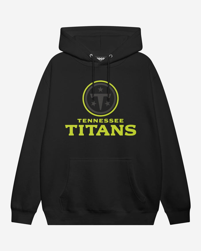 Tennessee Titans Highlight Reel Hoodie FOCO Black/Volt S - FOCO.com