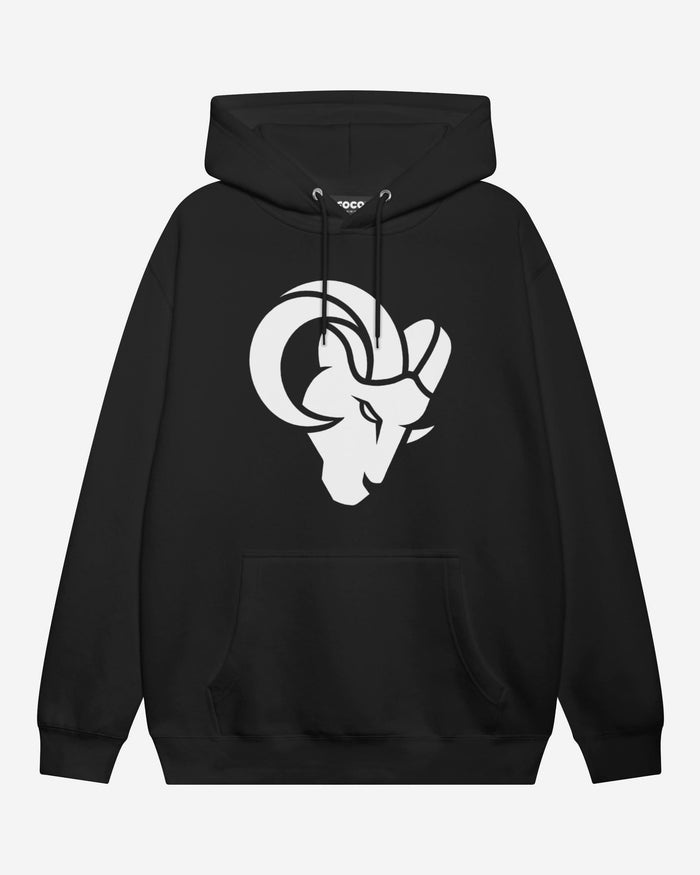 Los Angeles Rams White Logo Hoodie FOCO S - FOCO.com
