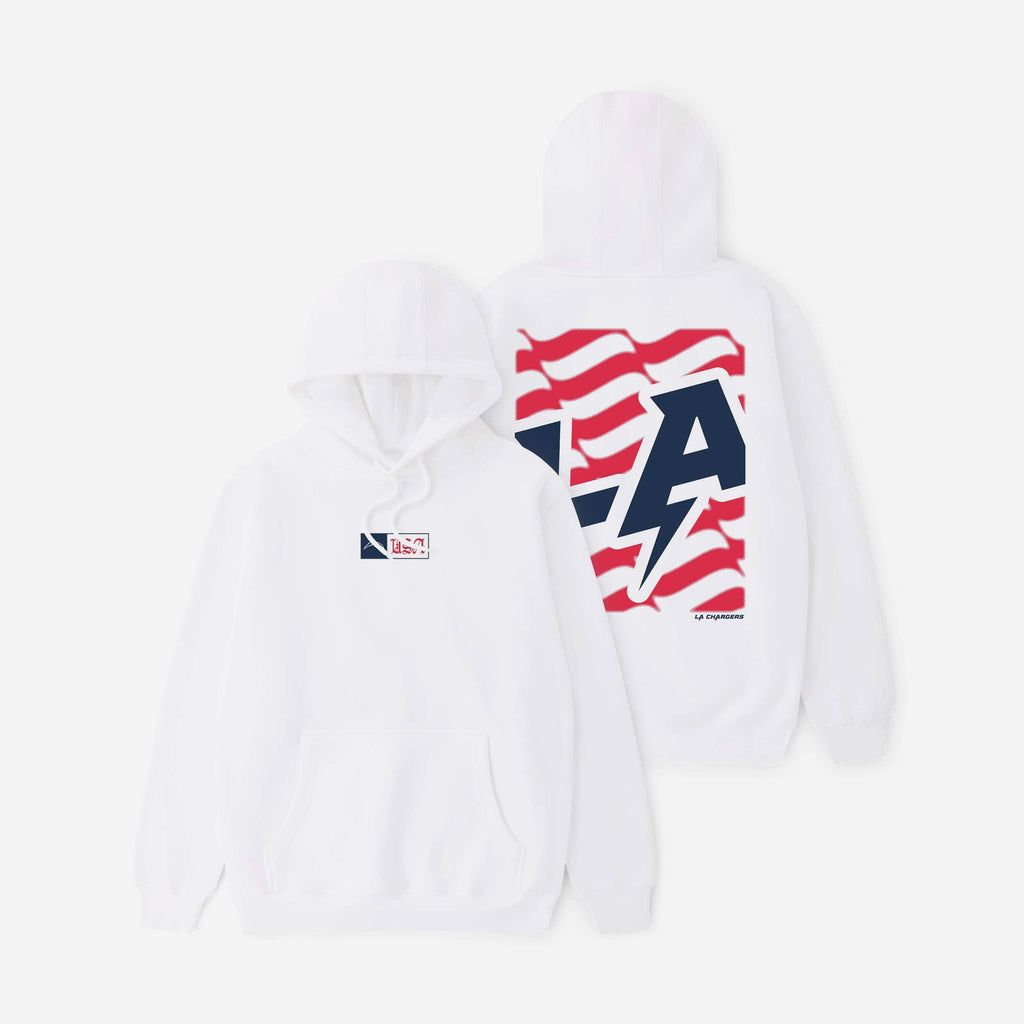 Los Angeles Chargers American Heritage Hoodie FOCO S - FOCO.com