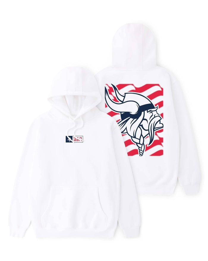 Minnesota Vikings American Heritage Hoodie FOCO S - FOCO.com
