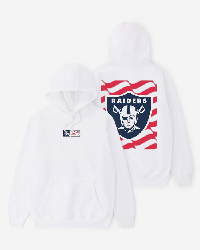 Las Vegas Raiders American Heritage Hoodie FOCO S - FOCO.com