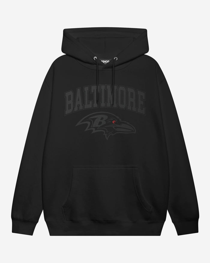 Baltimore Ravens Blackout Hoodie FOCO S - FOCO.com