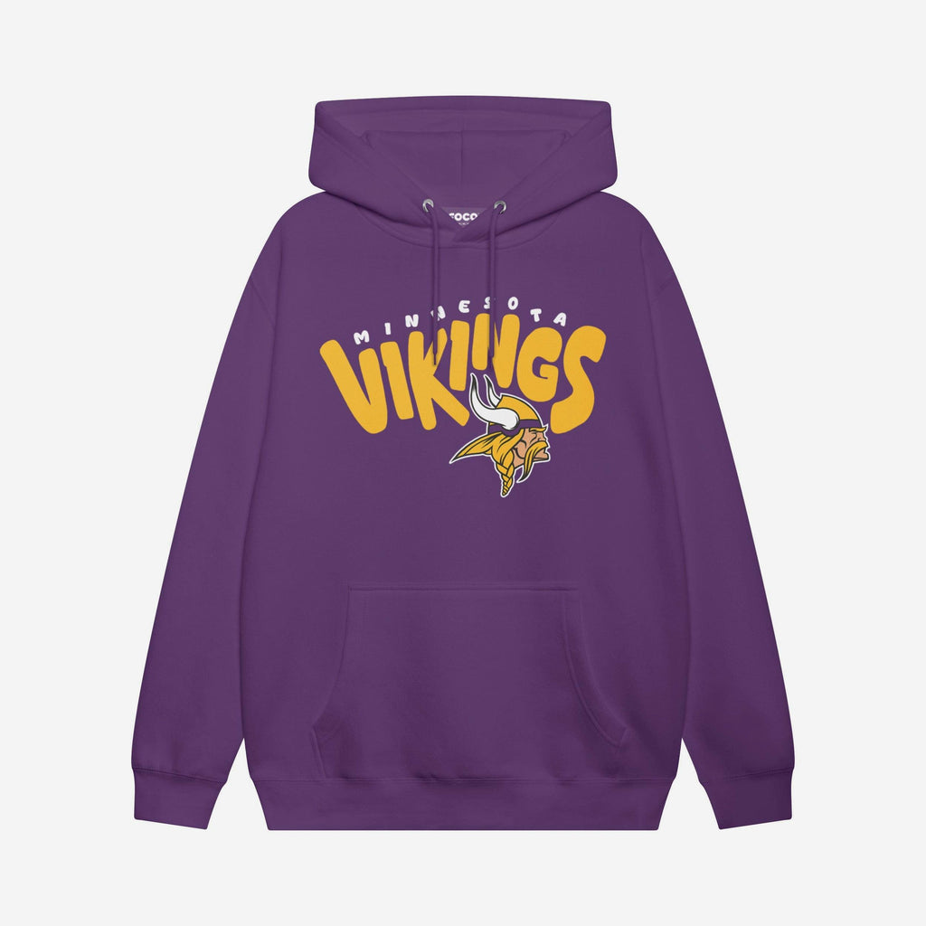 Minnesota Vikings Bubble Hoodie FOCO S - FOCO.com