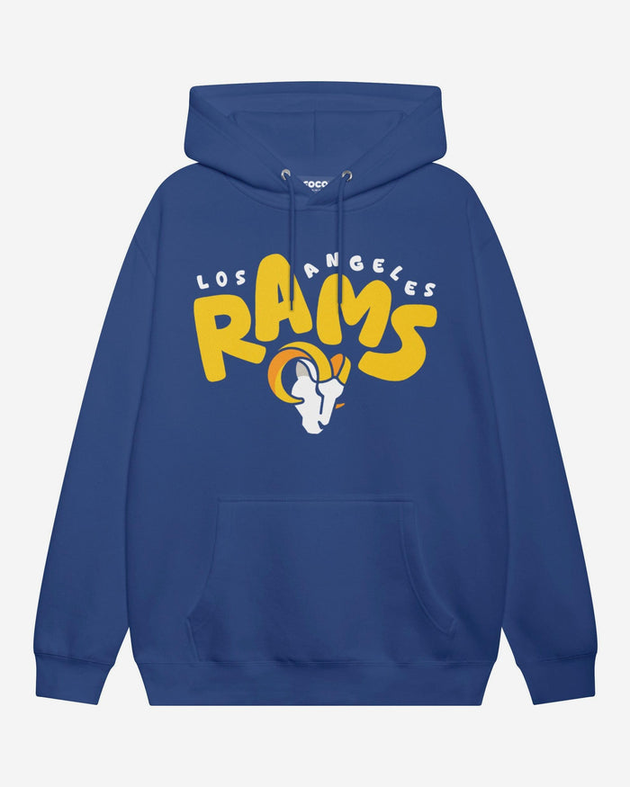 Los Angeles Rams Bubble Hoodie FOCO S - FOCO.com