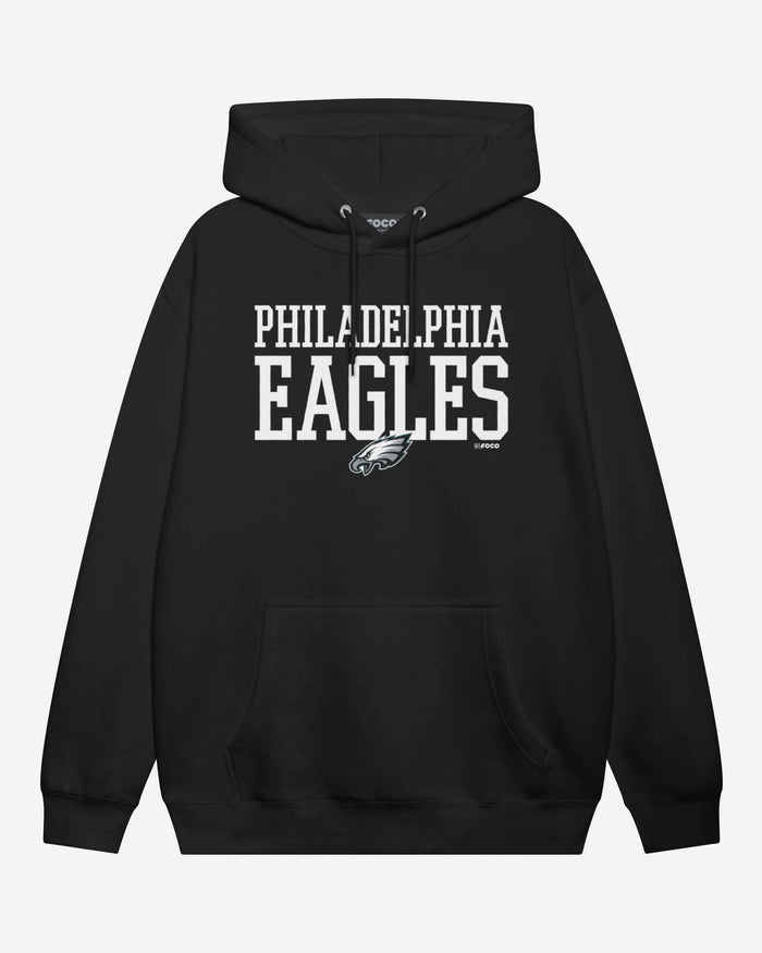 Philadelphia Eagles Bold Wordmark Hoodie FOCO Athletic Heather S - FOCO.com