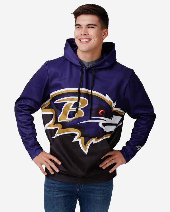 Baltimore Ravens Bold Logo Hoodie FOCO S - FOCO.com