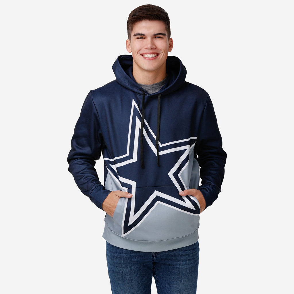 Dallas Cowboys Bold Logo Hoodie FOCO S - FOCO.com
