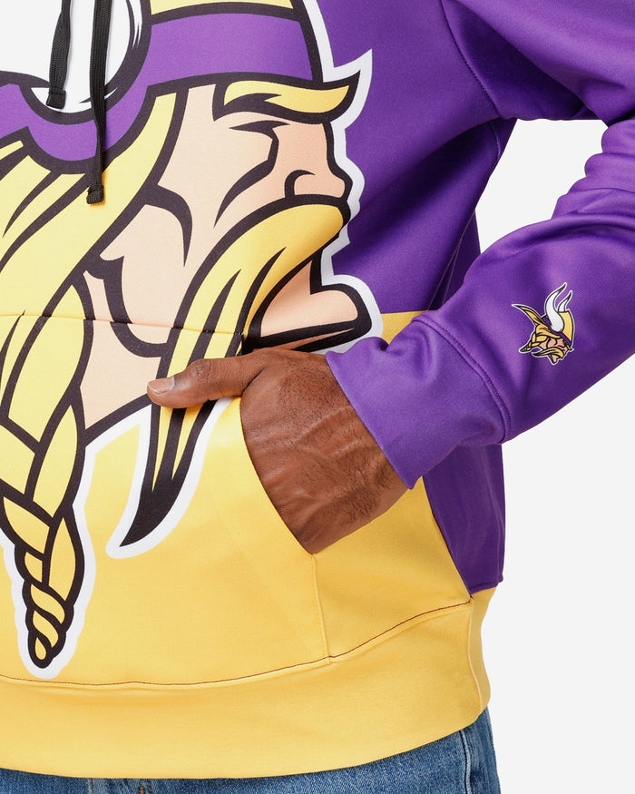 Minnesota Vikings Bold Logo Hoodie FOCO - FOCO.com