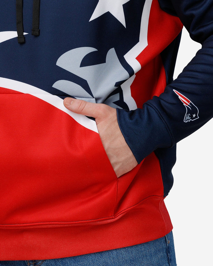 New England Patriots Bold Logo Hoodie FOCO - FOCO.com